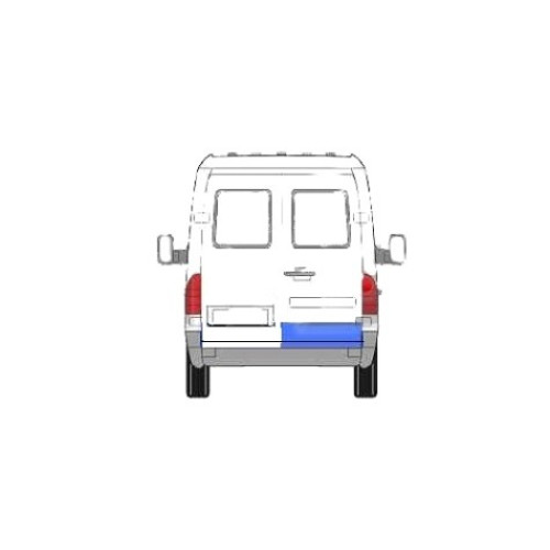 Ремчастина дверей задніх правих MERCEDES SPRINTER 95-00 Ремчастина дверей задніх правих MERCEDES SPRINTER 95-00