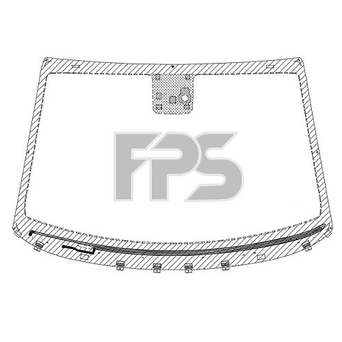 Скло вітрове з підігрівом HYUNDAI TUCSON 18-20 (TL) Скло вітрове з підігрівом HYUNDAI TUCSON 18-20 (TL)